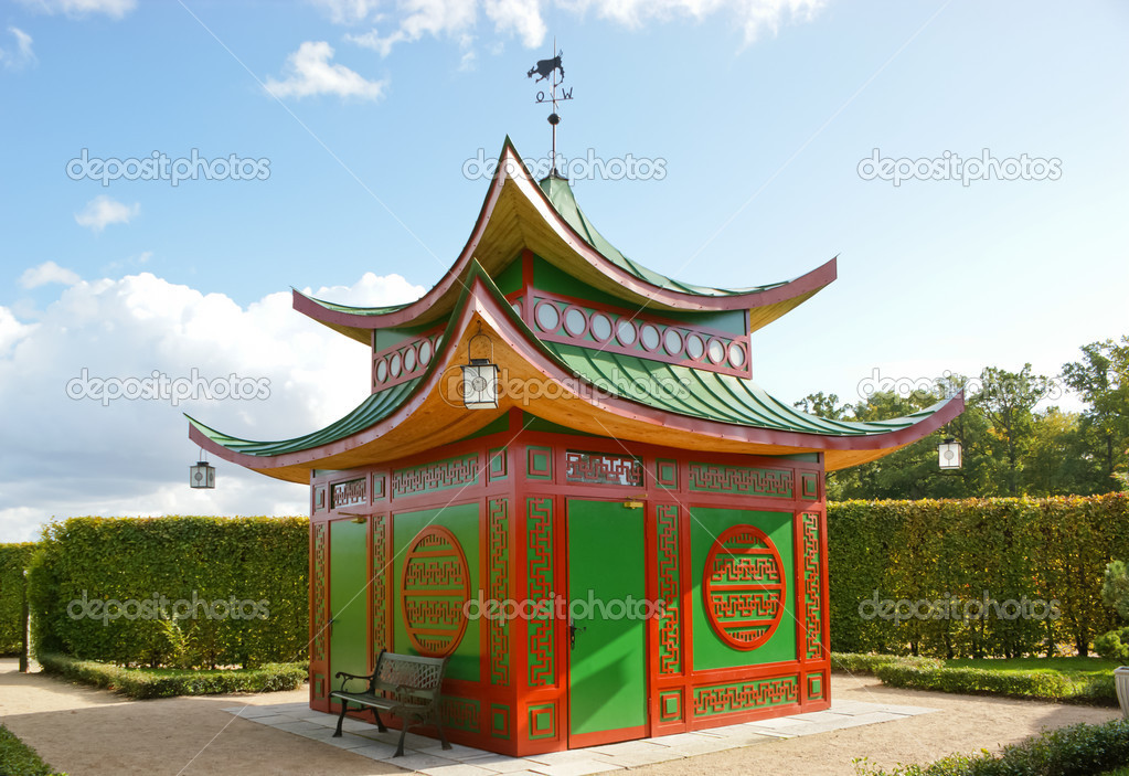 small chinese house