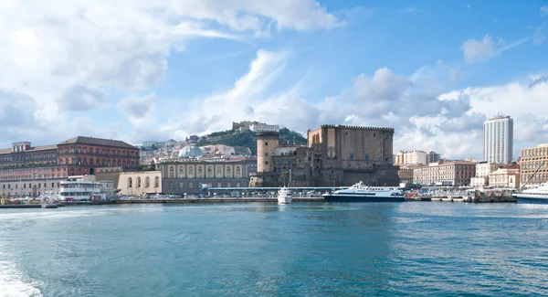 Napoli dal mare — Foto Stock