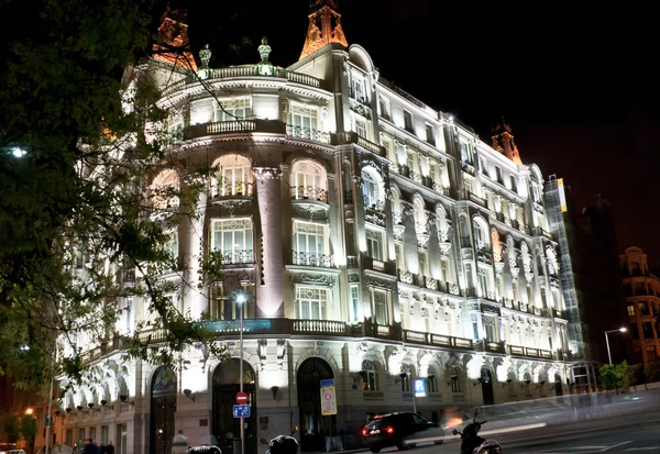 Noche Madrid — Foto de Stock