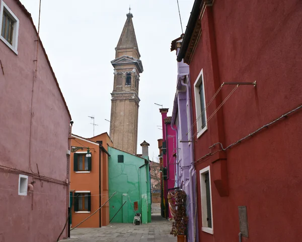 De scheve campanile — Stockfoto