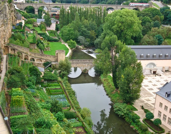 Kök-trädgårdarna i Luxemburg — Stockfoto