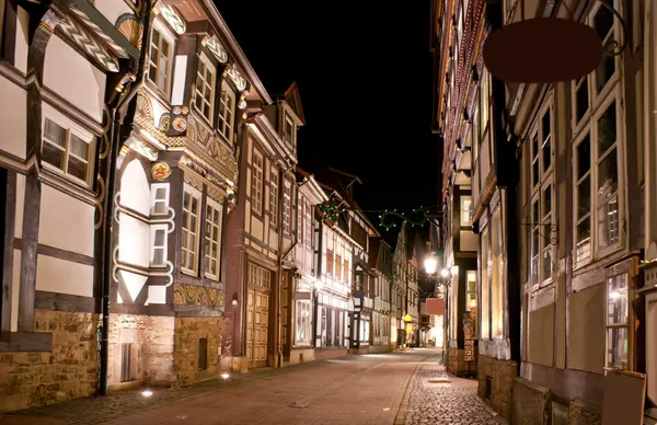 De oude straat van Hamelen — Stockfoto