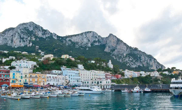 Die stadt capri — Stockfoto