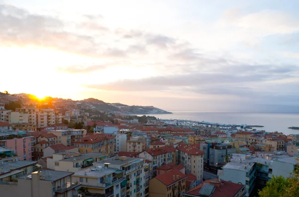 El amanecer en Sanremo — Foto de Stock