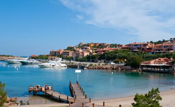 De jachthaven van porto cervo — Stockfoto