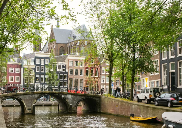 Gamle Amsterdam – stockfoto
