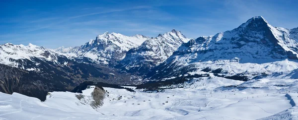 Ski in switzerland — Stock Photo, Image