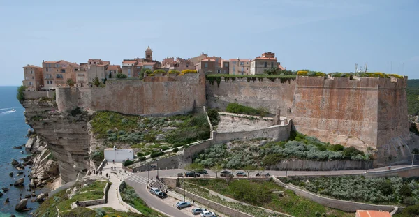 La fortezza genovese di Bonifacio — Foto Stock