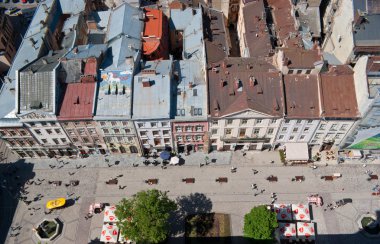 de schilderachtige daken