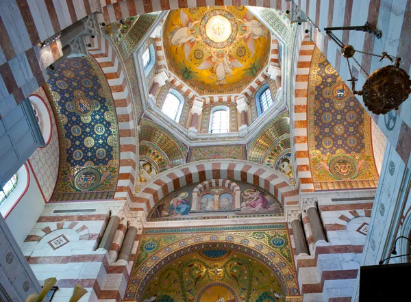 El transepto de Notre-Dame de la Garde, Marsella — Foto de Stock