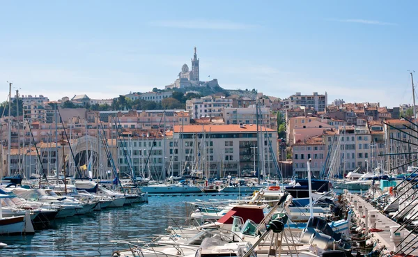 Starý přístav marseille — Stock fotografie