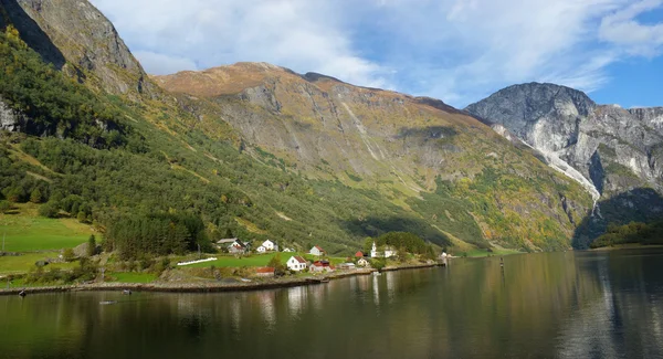 Het bergdorpje — Stockfoto