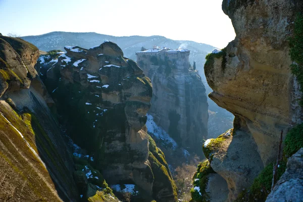 Klasztor wielkiego meteora — Zdjęcie stockowe