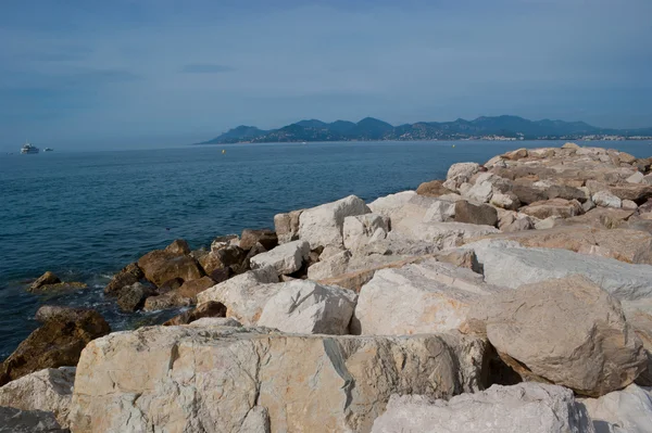The coastline of Cannes — Stock Photo, Image