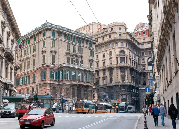 Il centro di Genova — Foto Stock