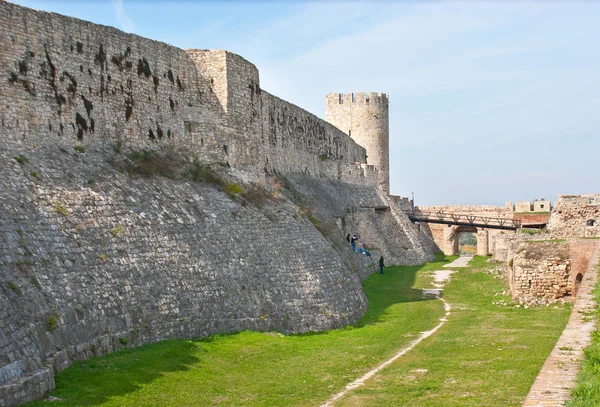 Belgrade's fortress rampart — Stock Photo, Image