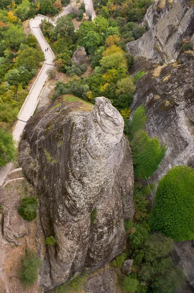 La strada per il monastero — Foto Stock