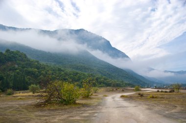 Dağlara giden yol.