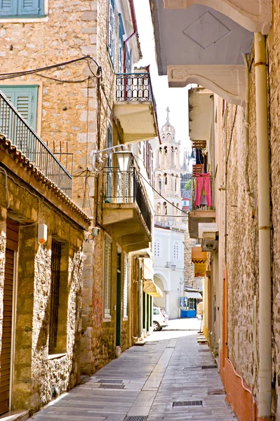 A rua estreita — Fotografia de Stock