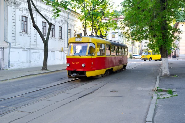 Jazda tramwajem — Zdjęcie stockowe