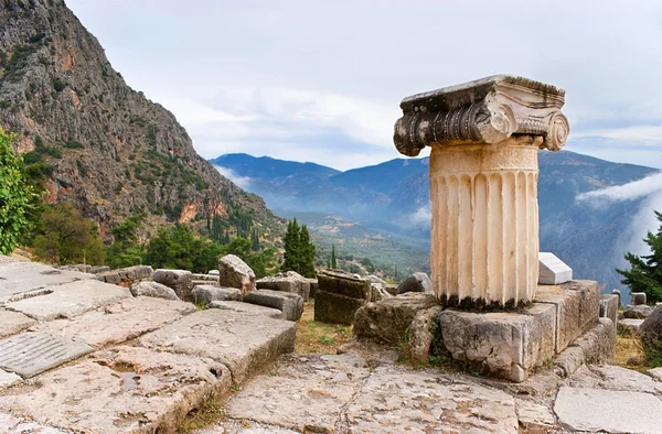 Coluna grega — Fotografia de Stock