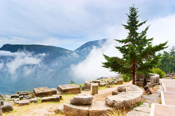 Walking in Delphi — Stock Photo, Image