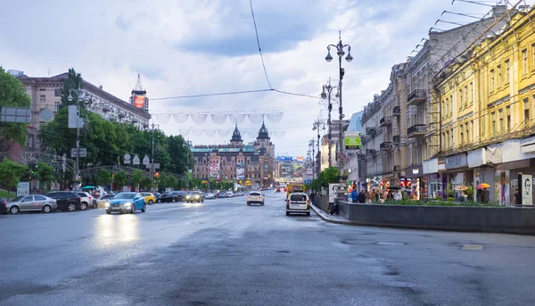 Calle Khreshchatyk —  Fotos de Stock