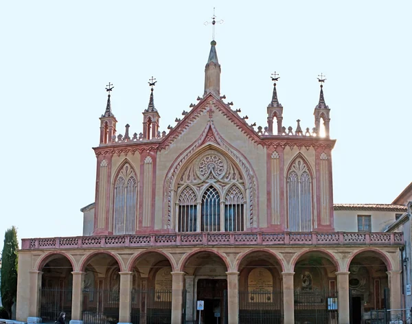 A fachada de igreja — Fotografia de Stock