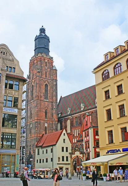 The medieval town — Stock Photo, Image