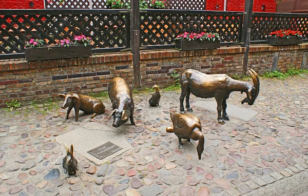 Denkmal für geschlachtete Tiere — Stockfoto