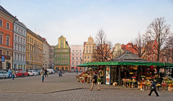 The flower market — Stock Photo, Image