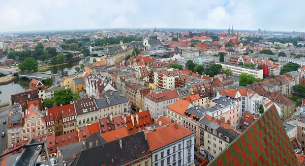 The houses of Wroclaw — Stock Photo, Image