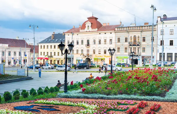 Das Stadtbild von Tscherniwzi — Stockfoto