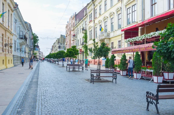 Die breite Straße — Stockfoto