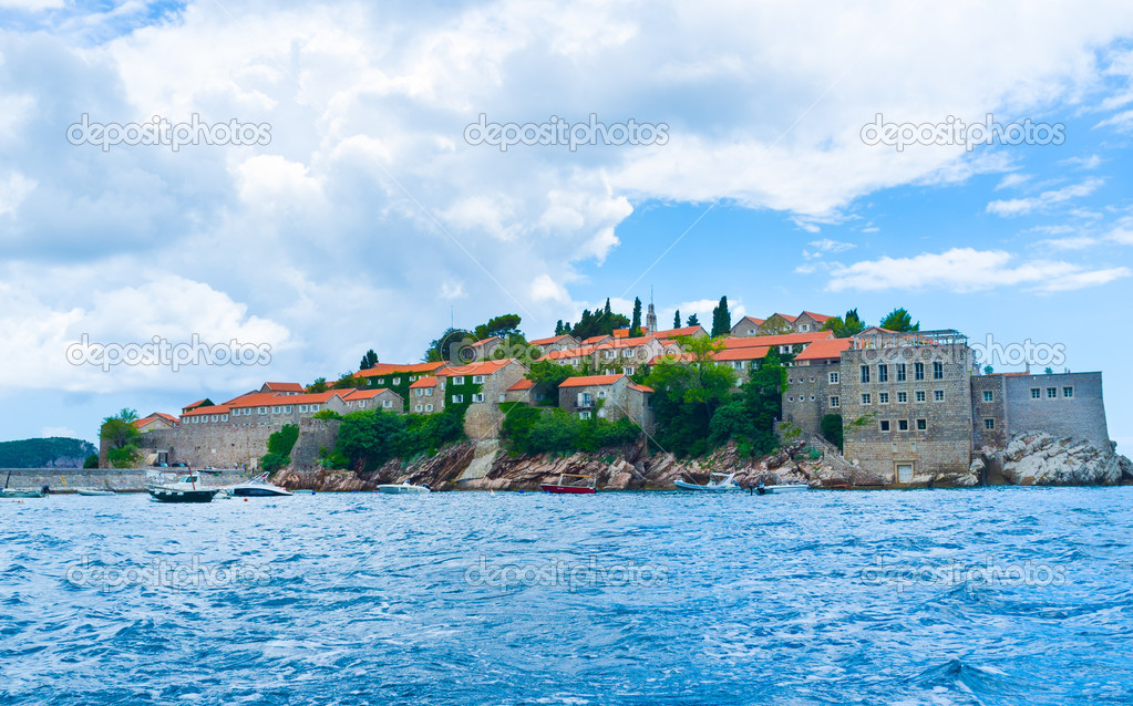 The St Stefan islet