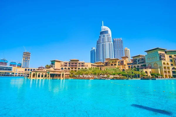 Dubai Emiratos Árabes Unidos Marzo 2020 Elegante Isla Ciudad Vieja — Foto de Stock