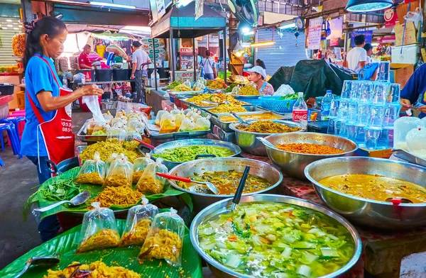 Chiang Mai Thailand Mei 2019 Gate Market Kraampjes Bieden Een — Stockfoto