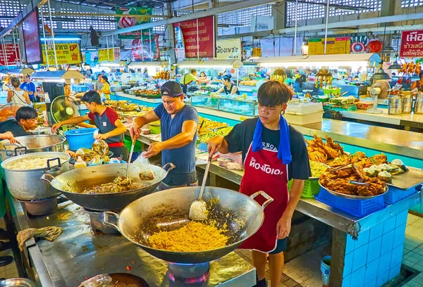 Чіангмай Таїланд Травня 2019 Tanin Ринку Продовольчих Розділ Великою Кількістю — стокове фото