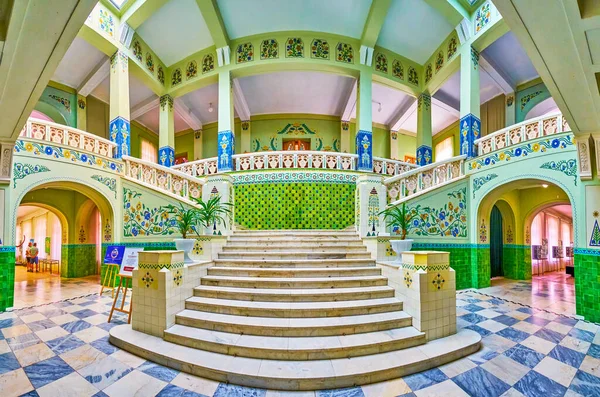 Poltava Ukraine August 2021 Die Große Treppe Des Heimatmuseums Ein — Stockfoto