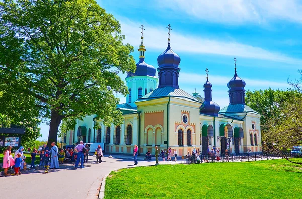 Kyiv Ucraina Maggio 2021 Cattedrale Della Trinità Del Monastero Della — Foto Stock