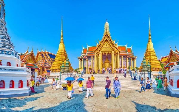 Bangkok Thailand Maio 2019 Grand Palace Atrações Mais Populares Cidade — Fotografia de Stock