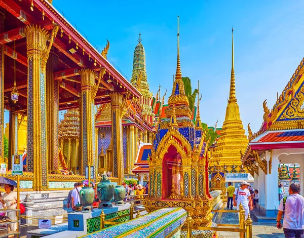 Bangkok Thaïlande Mai 2019 Les Pavillons Sala Rai Sanctuaire Ubosot — Photo