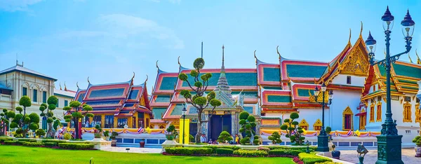 Bangkok Thaïlande Mai 2019 Vue Panoramique Sur Complexe Phra Maha — Photo