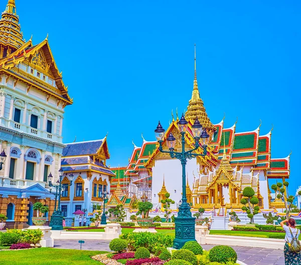Bangkok Thailandia Maggio 2019 Eccezionale Phra Thinang Dusit Maha Prasat — Foto Stock