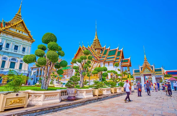 Bangkok Thailandia Maggio 2019 Passeggiata Nel Grand Palace Esplorare Suoi — Foto Stock