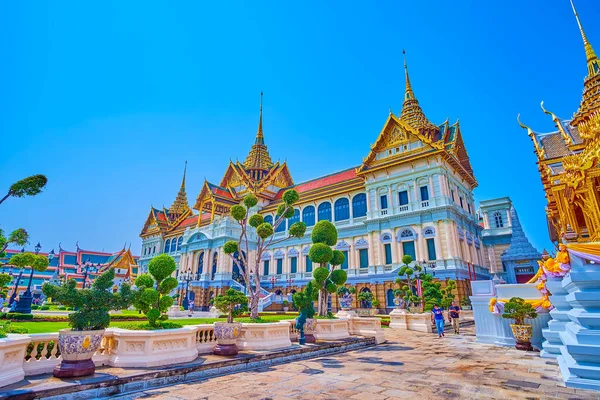 Bangkok Tailandia Mayo 2019 Edificio Throne Hall Phra Thinang Chakri — Foto de Stock