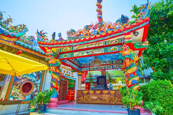 Den Natursköna Paviljongen Lao Pun Tao Kong Helgedom Typisk Kinesisk — Stockfoto