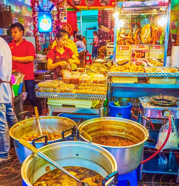 Бангкок Таїланд Травня 2019 Китайський Ресторан Одній Вузьких Алей Ринку — стокове фото