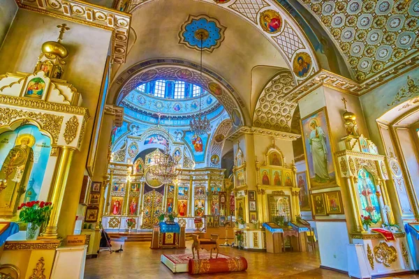 Outstanding Decorations Transfiguration Cathedral Dnipro Ukraine — Stock Photo, Image