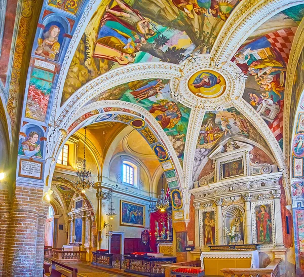 Morcote Svizzera Marzo 2022 Santissimo Sacramento Cappella Santa Maria Del — Foto Stock